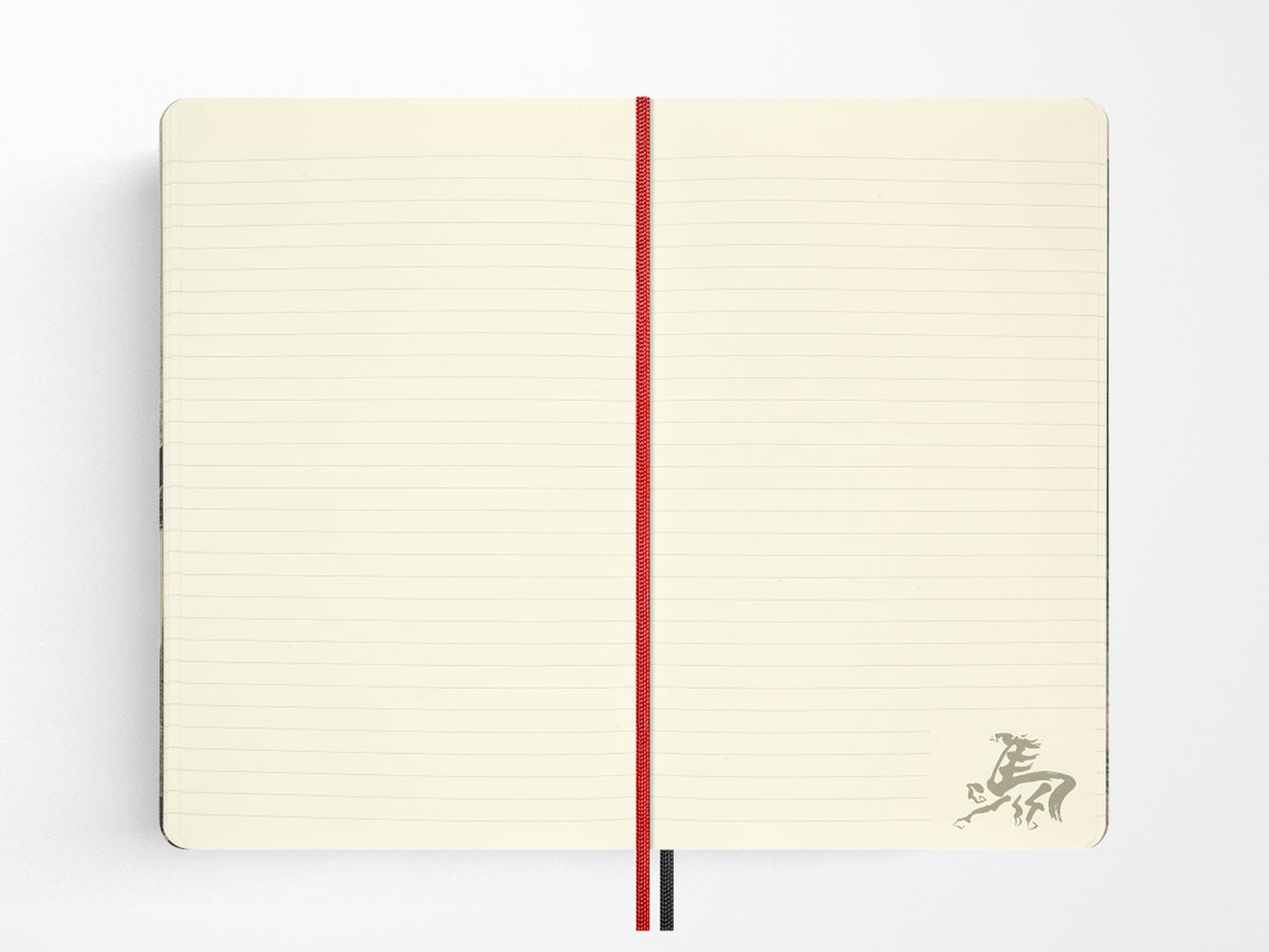 Moleskine Limited Edition Year of the Horse Notebook, White Fire Horse