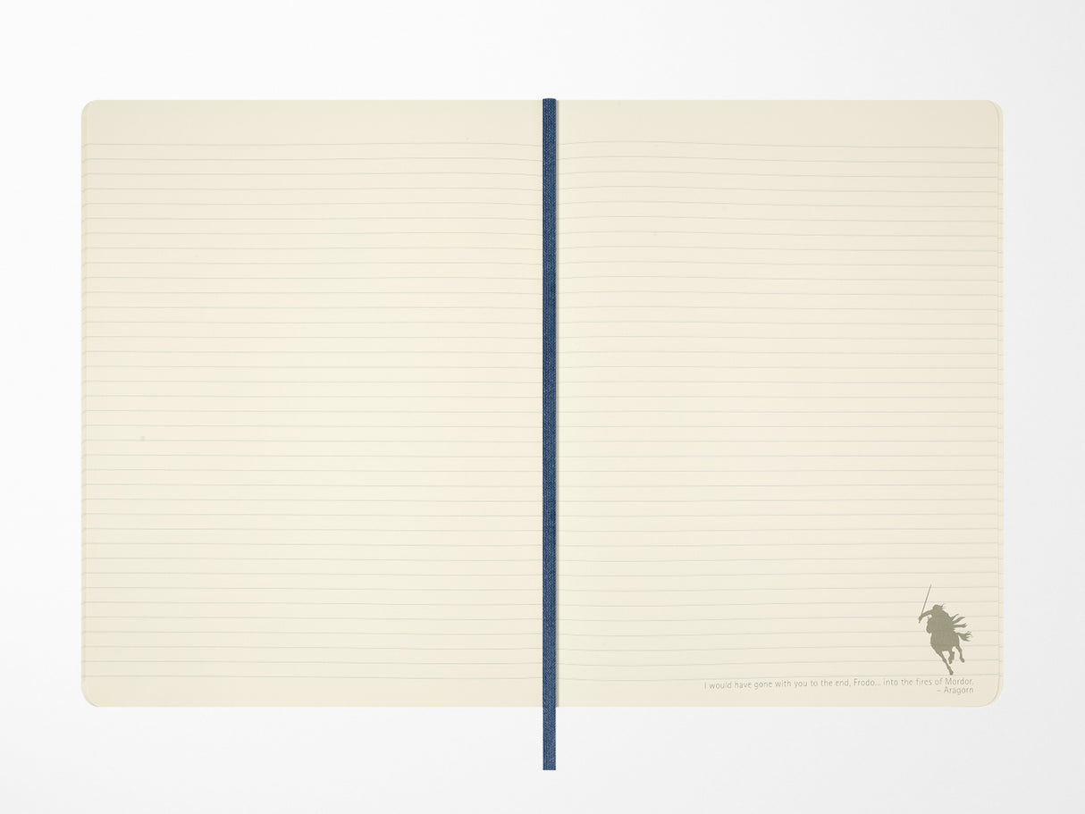 Moleskine Lord of the Rings Doors of Durin XL Softcover Notebook - Ruled Pages