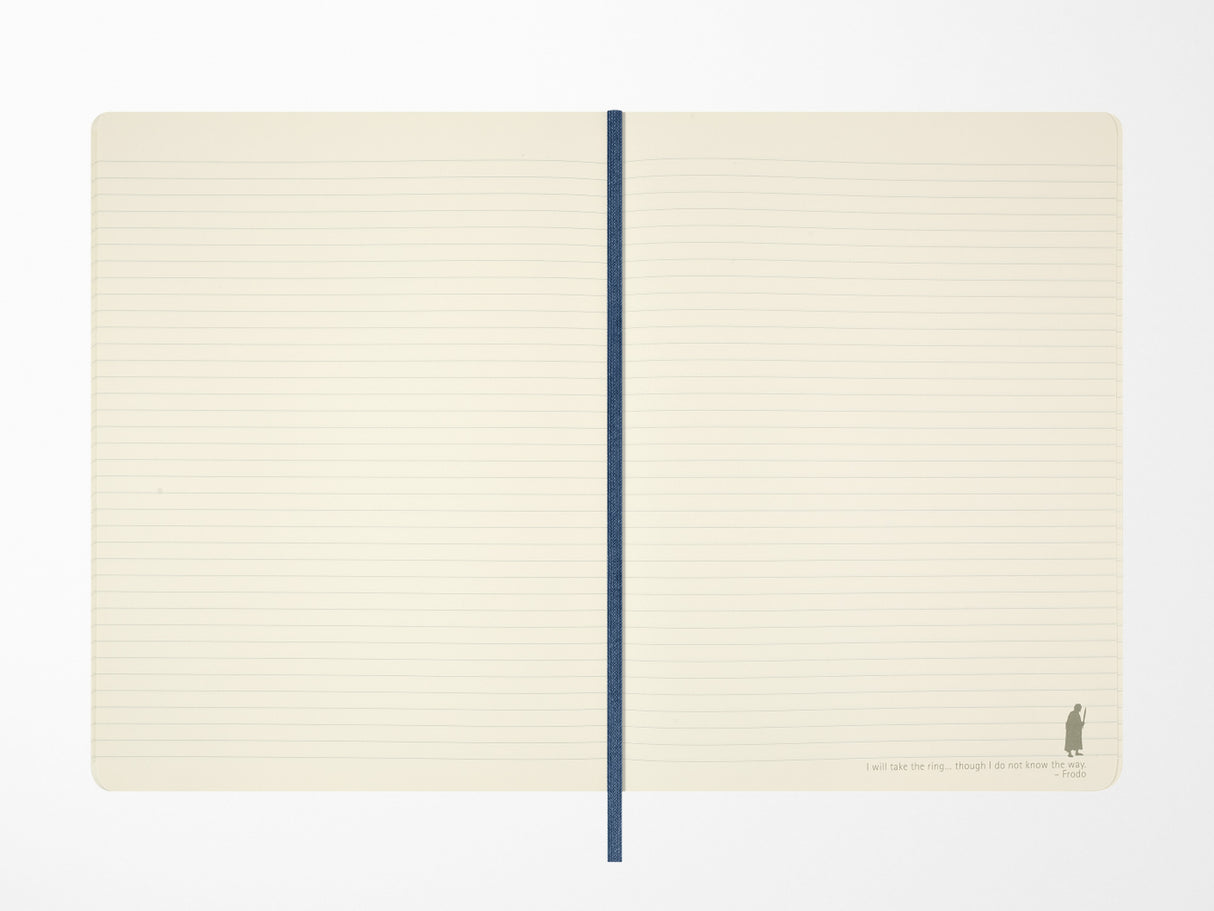 Moleskine Lord of the Rings Doors of Durin XL Softcover Notebook - Ruled Pages
