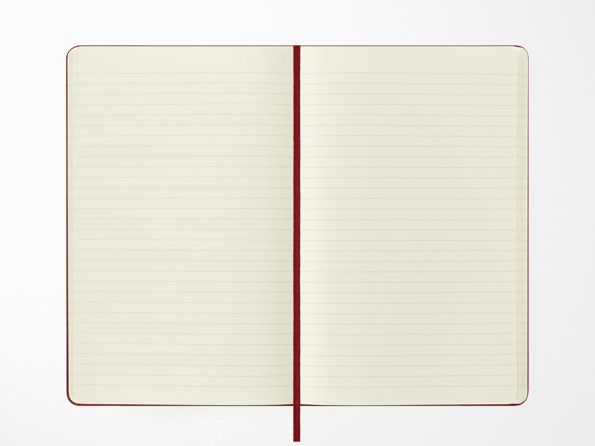Moleskine Classic Hardcover Notebook - Amaranth Red