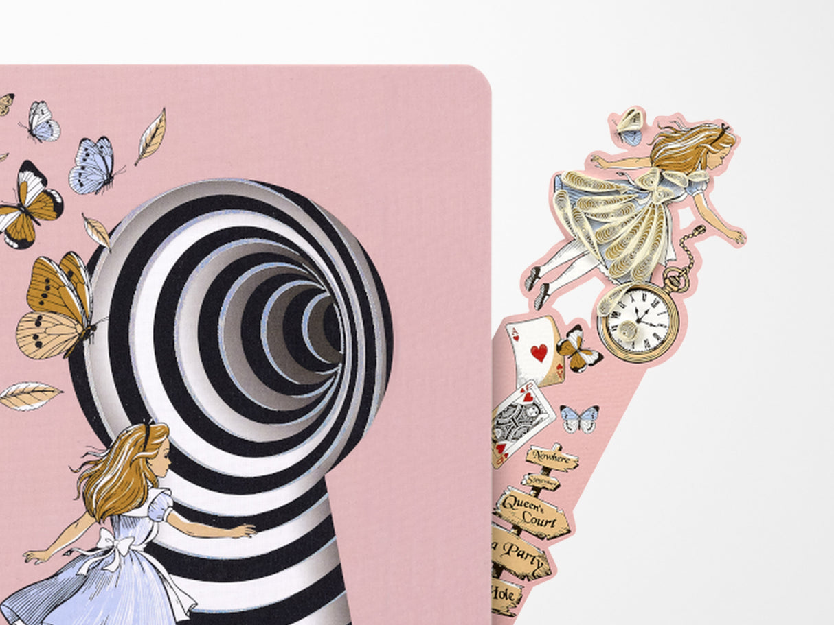 Moleskine x Origamo Alice's Adventures in Wonderland Bookmark