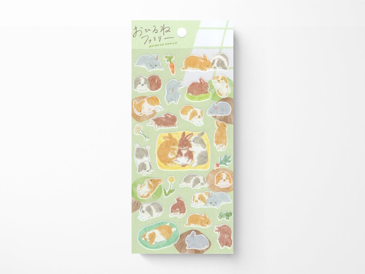 Nap Family Stickers - Tozawa's House