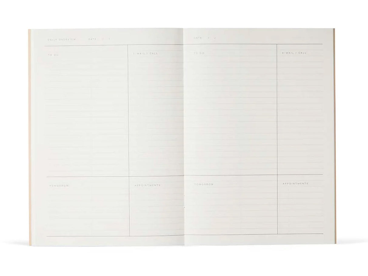Notem MILO Weekly Work Journal - Green & Rose