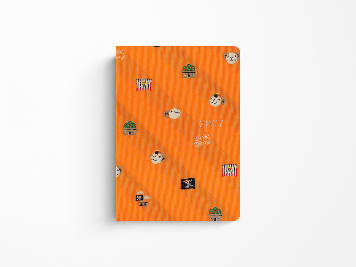 October Hobonichi Techo A6 Hon 2027 - ONE PIECE magazine: Very Very Merry!