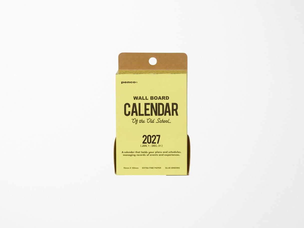 Penco Memo Block 2027 Calendar