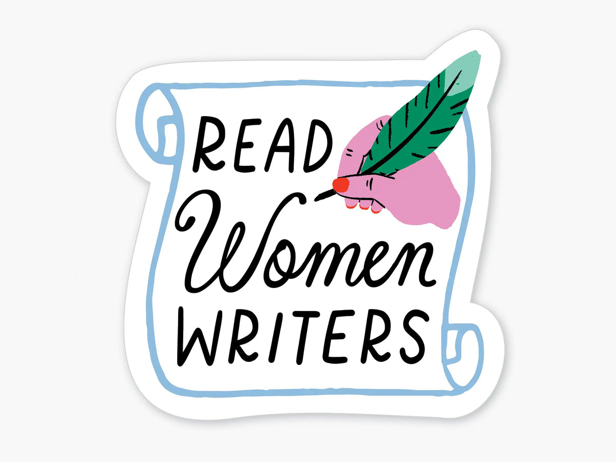 Read Women Writers Vinyl Sticker