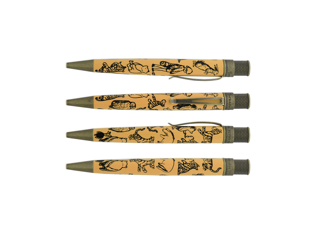 Retro 51 Rollerball and Fountain Pen - The House at Pooh Corner 📚🐻🐯🐷