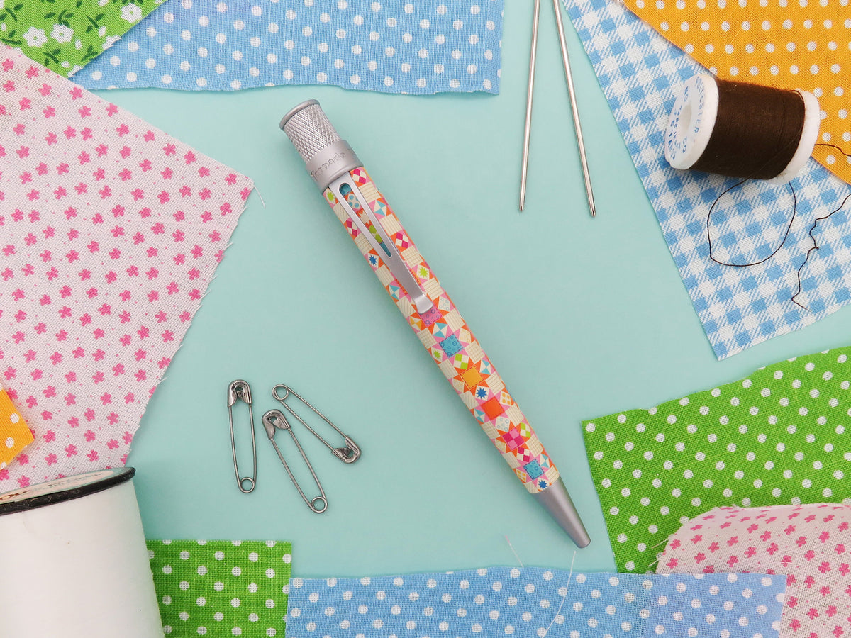 Retro 51 Tornado Rollerball Pen Vintage Metalsmith - Patchwork
