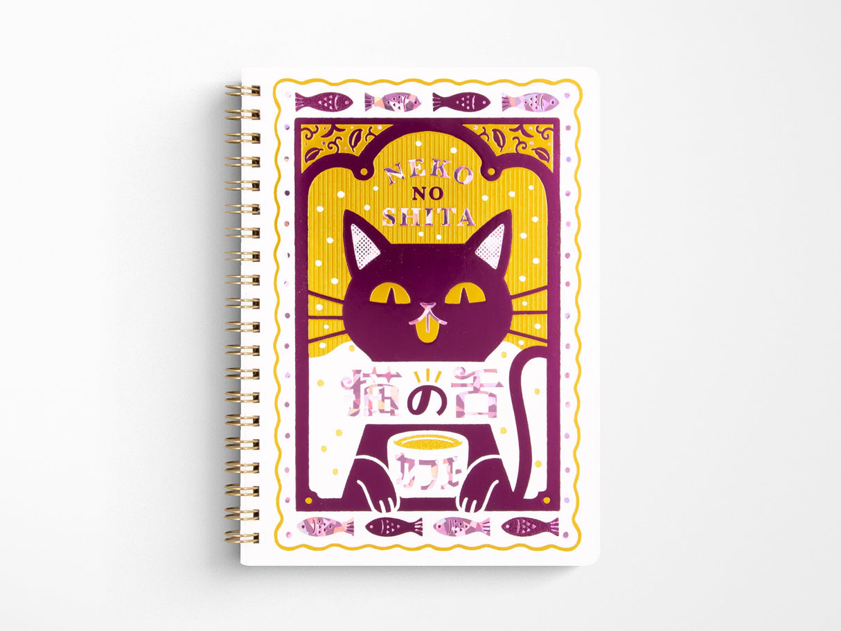 Rokkaku x ObiWan Ring Notebook - Cat's Tongue Cafe