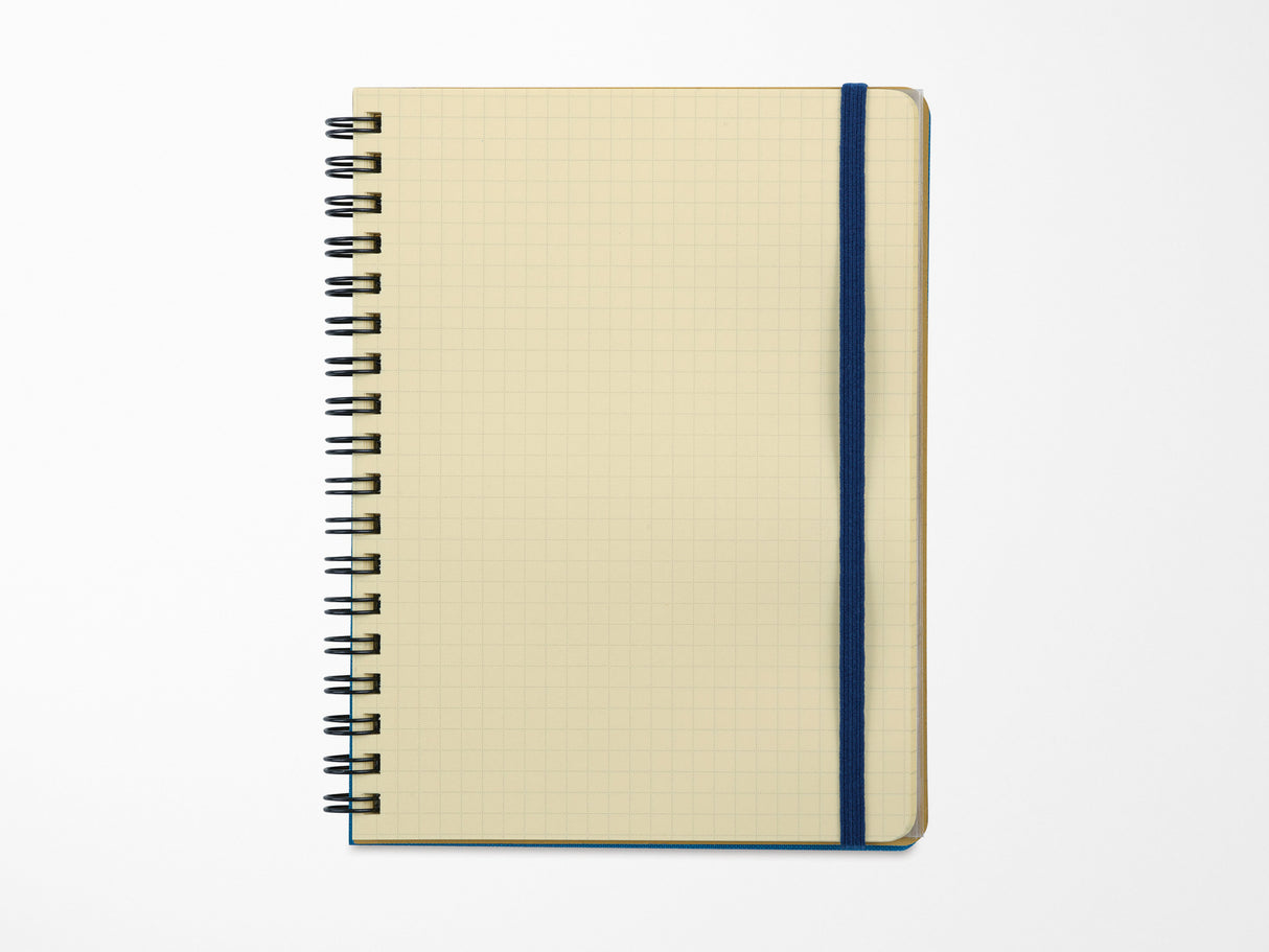 Rollbahn Cap-Martin Spiral Notebook Green