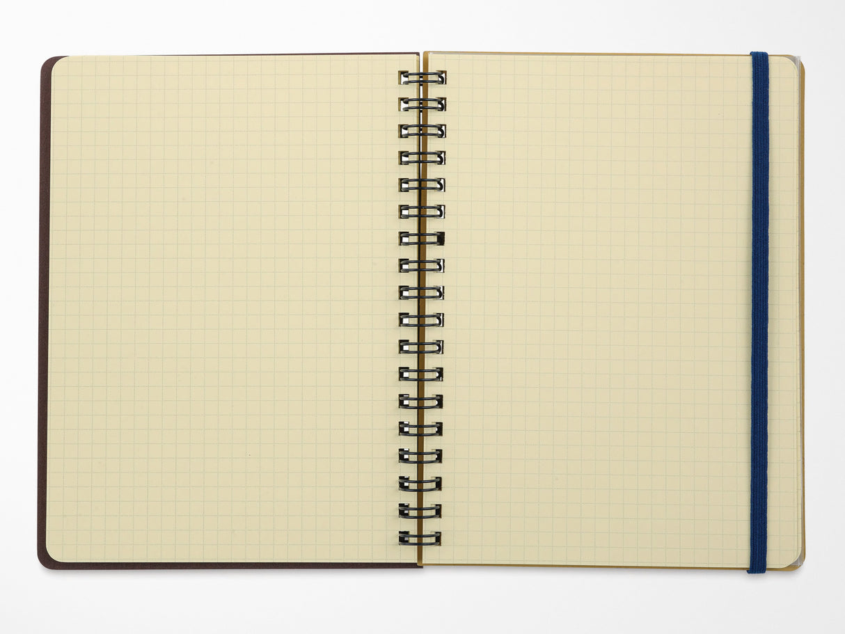 Rollbahn Cap-Martin Spiral Notebook Green
