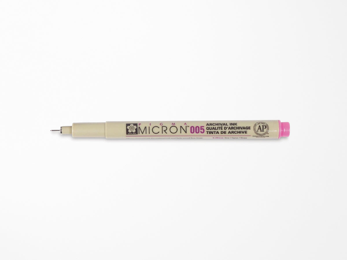 Rose Pigma Micron Pen