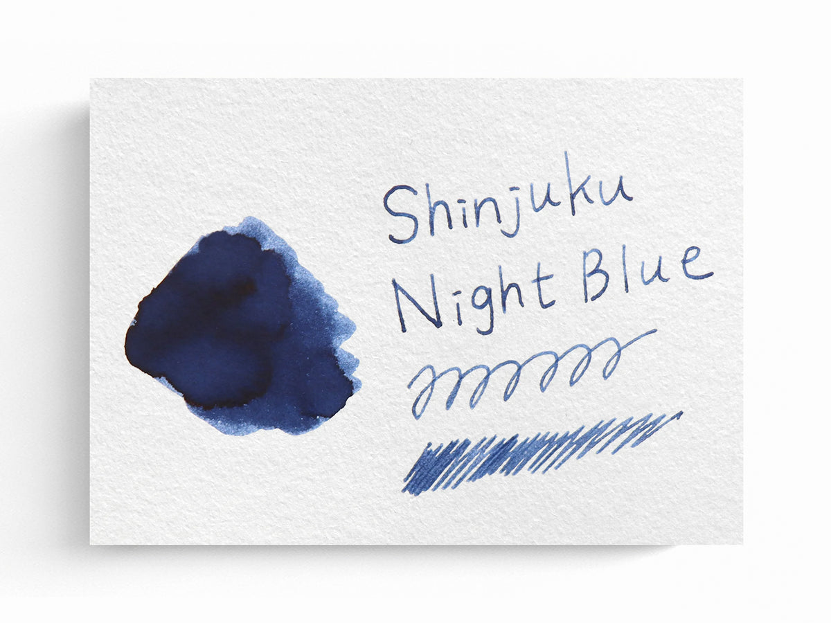 Shinjuku Night Blue Fountain Pen Ink