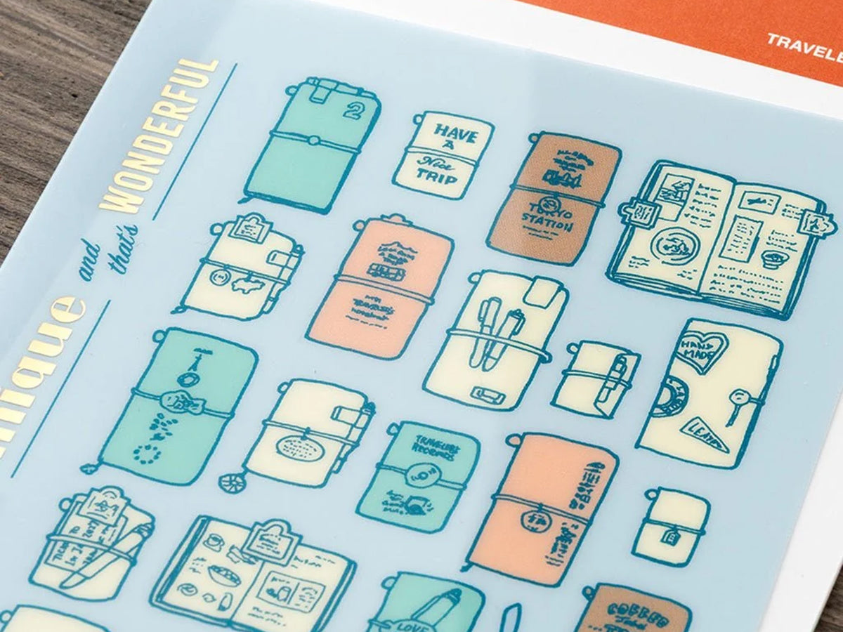 TRAVELER'S Notebook 2027 Clear Folder - Passport Size