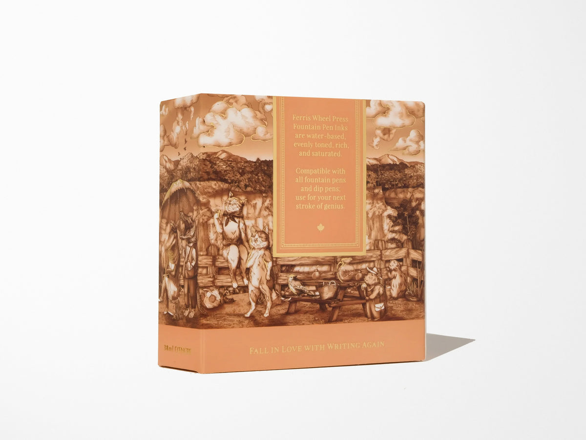 Terracotta Canyon Fountain Pen Ink