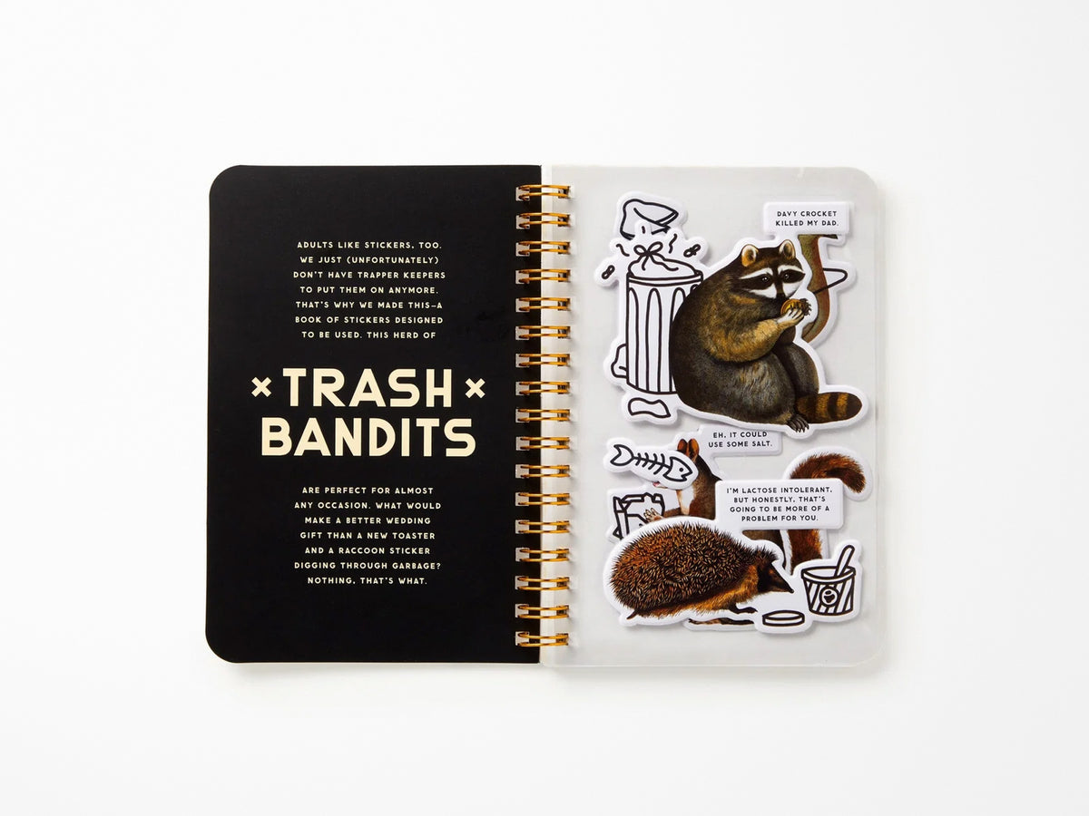 Trash Bandits Sticker Book