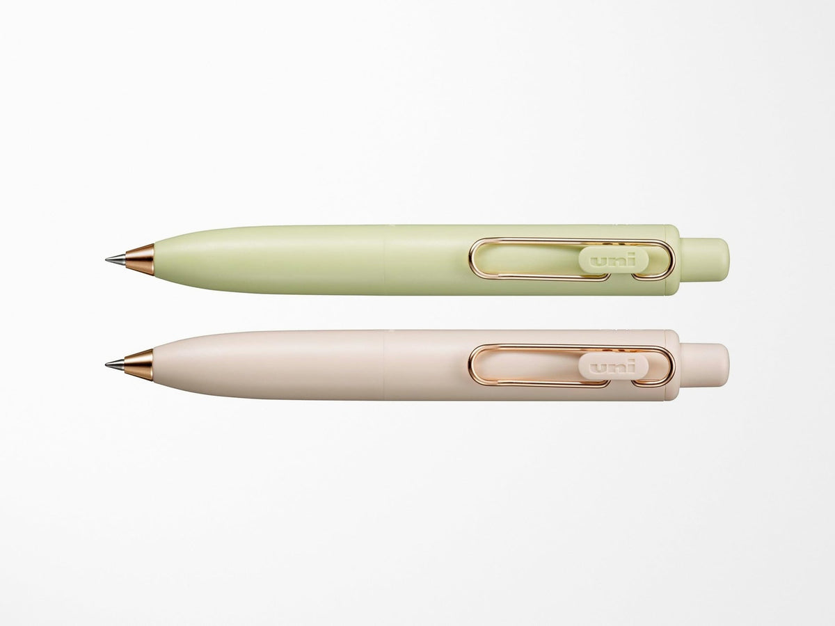 Uni-Ball One P Gel Pen with Rose Gold Clip