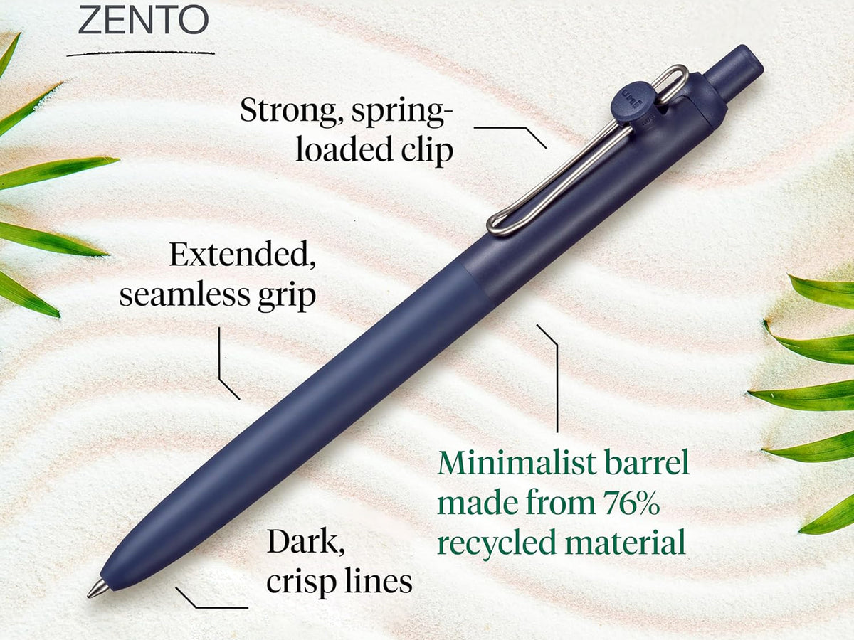 Uni-Ball Zento Gel Pen Set of 4 - Boho