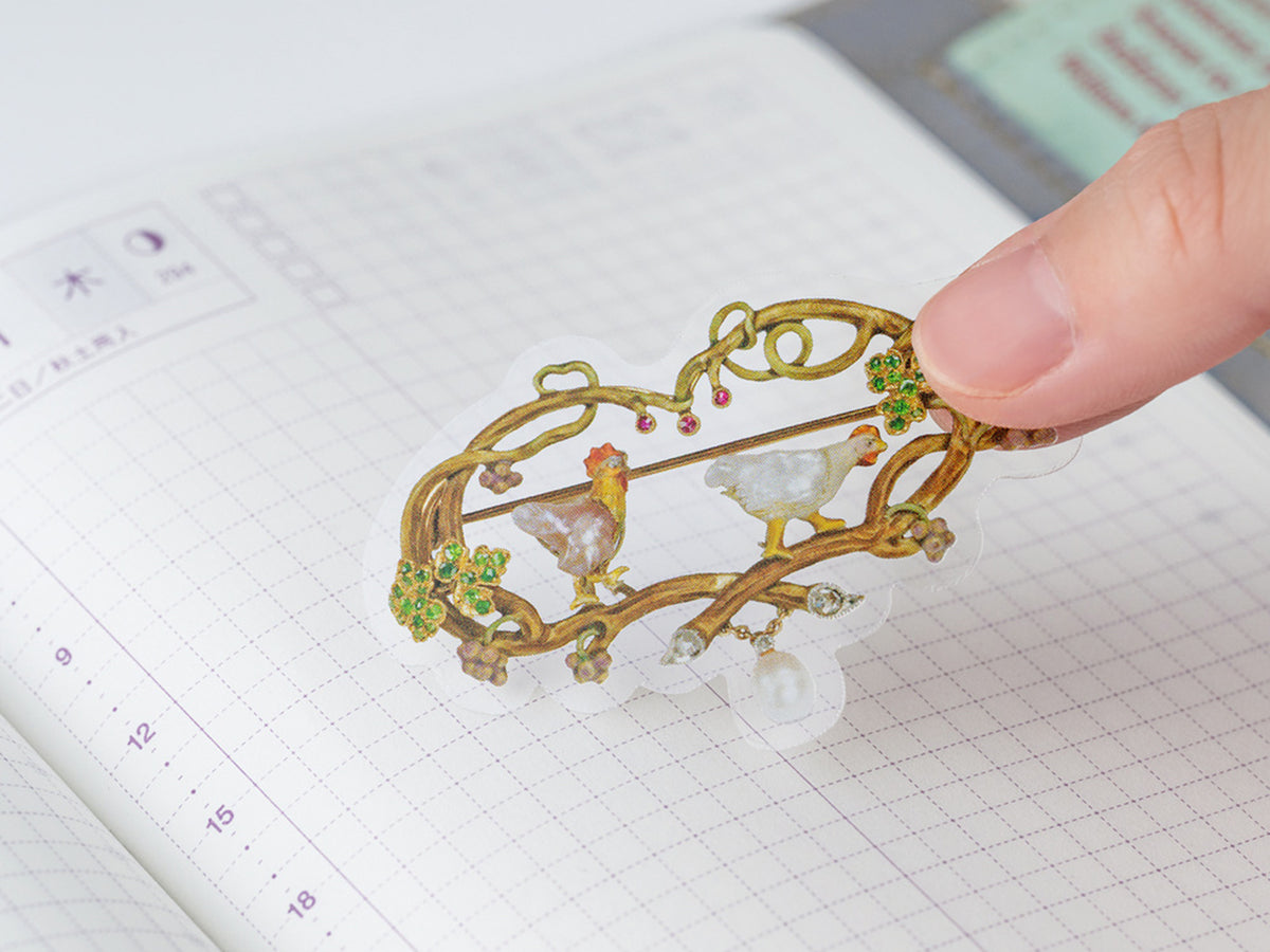 V&A Series: Almost Actual-Size Jewellery Stickers