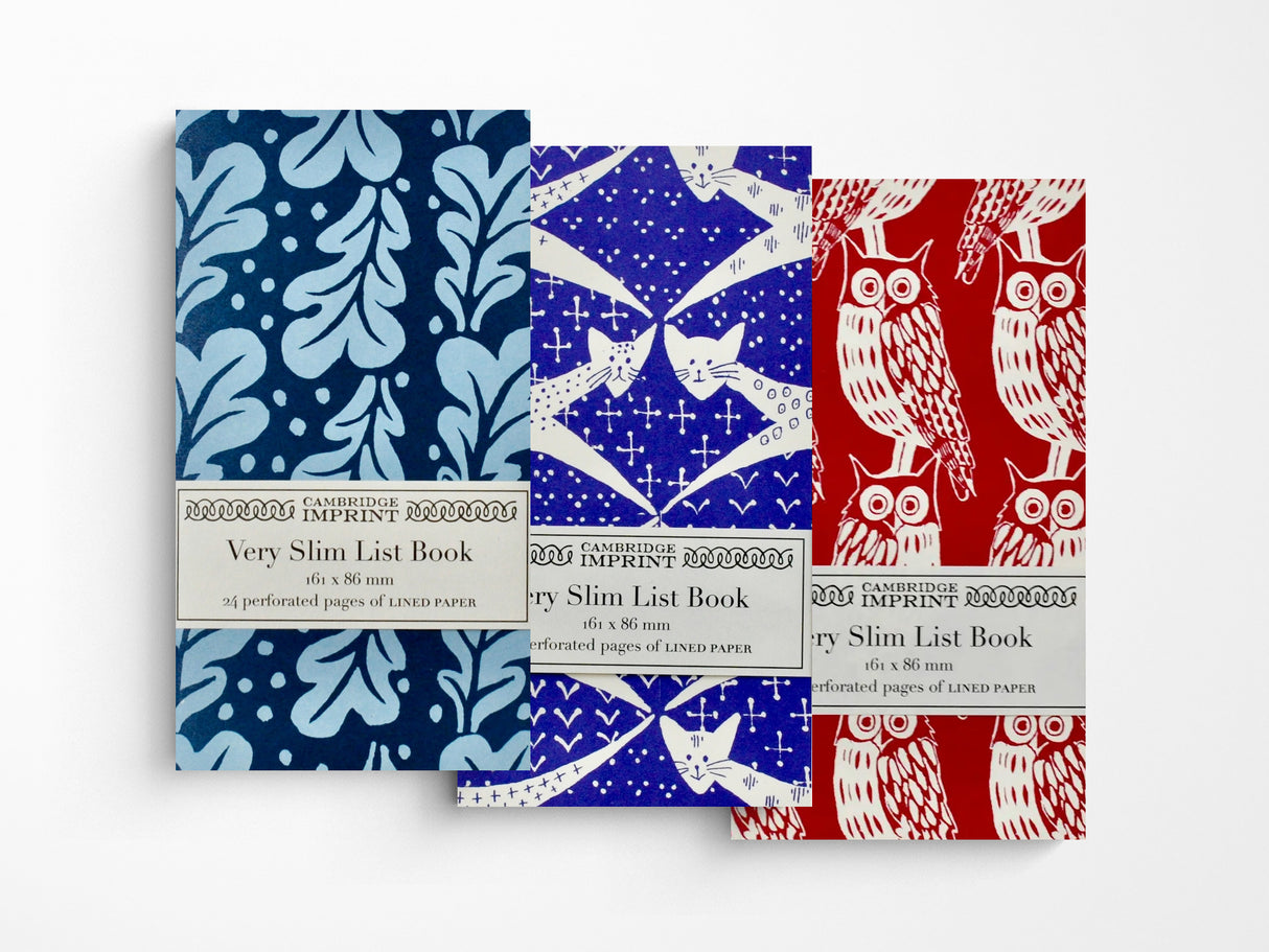 Very Slim List Book