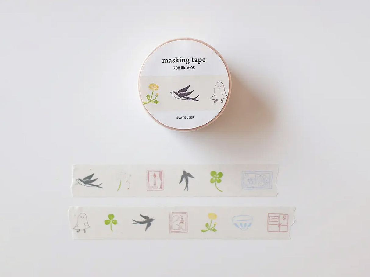 Washi Tape 708 Illust.05