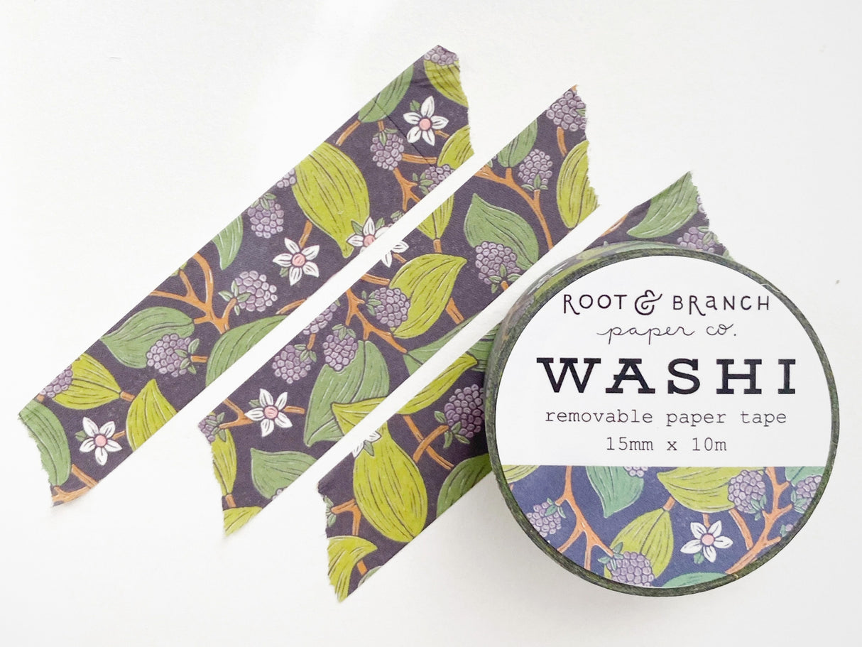 Wild Blackberry Washi Tape
