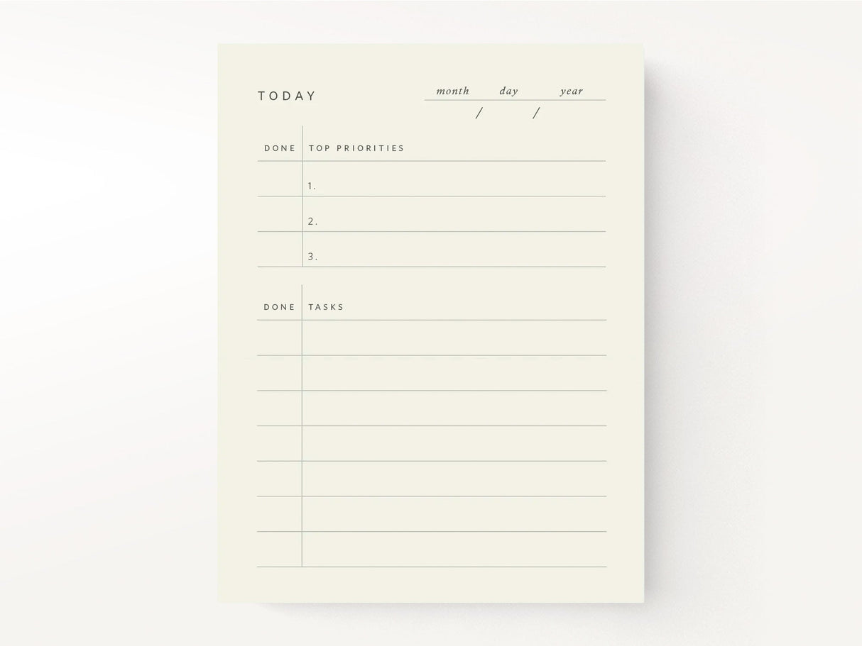 Today Block Notepad