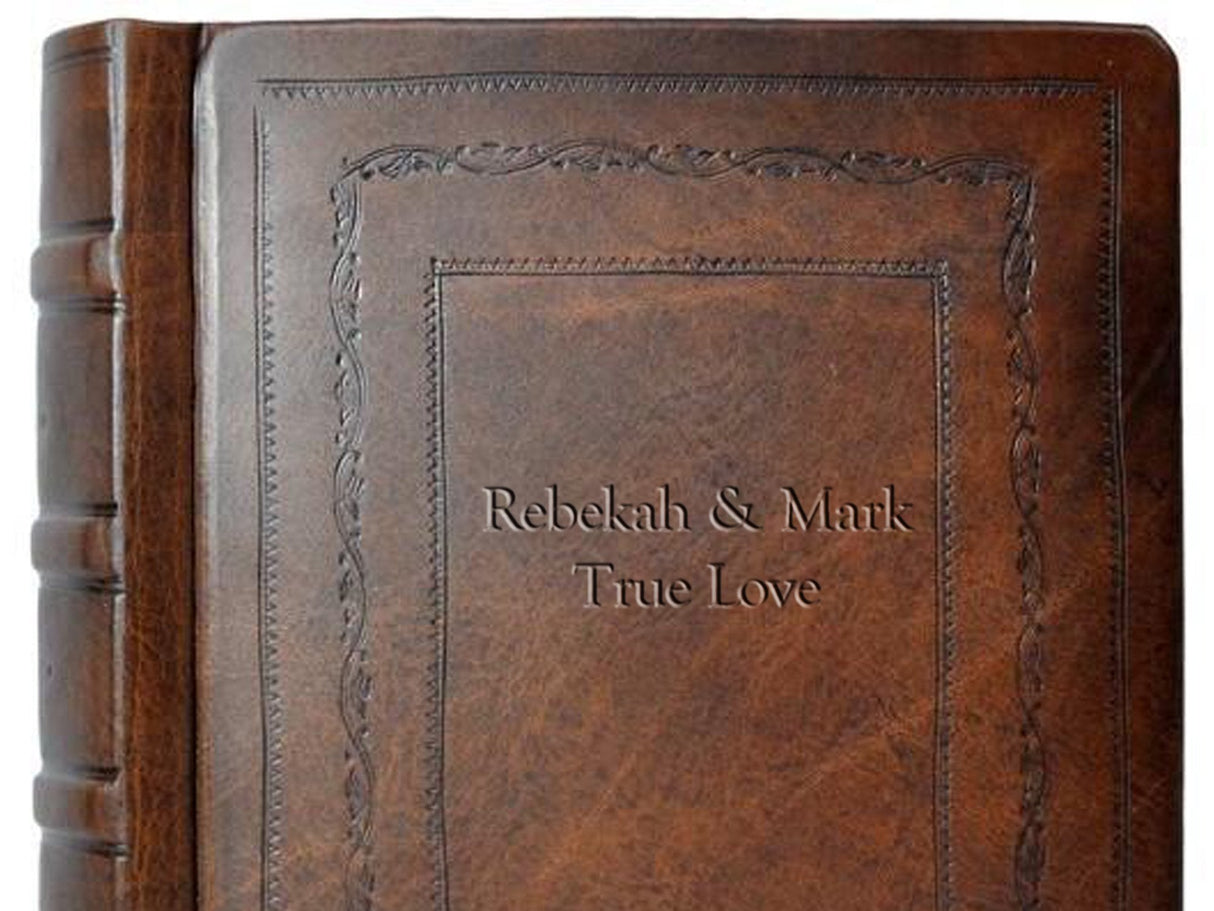 Della Fattoria Italian Leather Photo Album