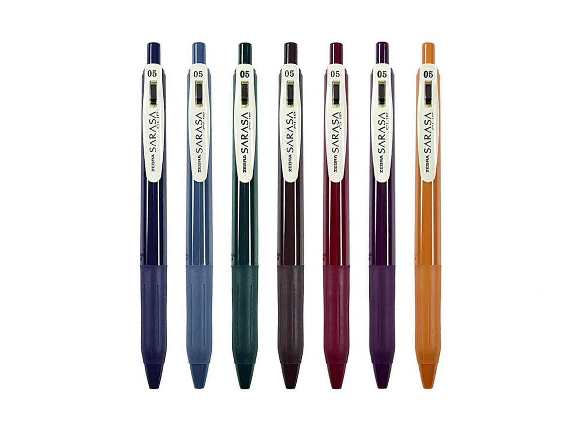 Zebra Sarasa Retractable Clip Vintage Gel Pen