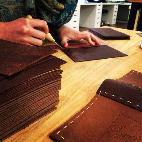 Rustic & Handstitched Leather Journal Covers