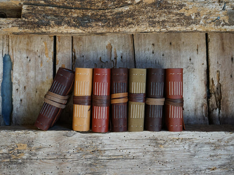 Leather journal new arrivals at Jenni Bick