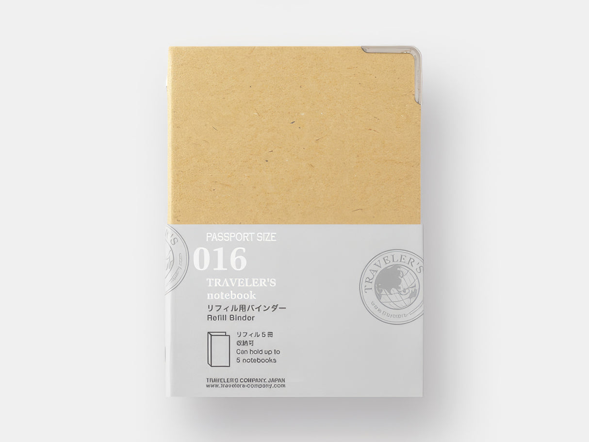016 Refill Storage Binder TRAVELER'S Notebook - Passport Size