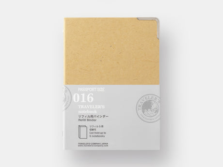 016 Refill Storage Binder TRAVELER'S Notebook - Passport Size