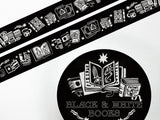 Black and White Books Washi Tape