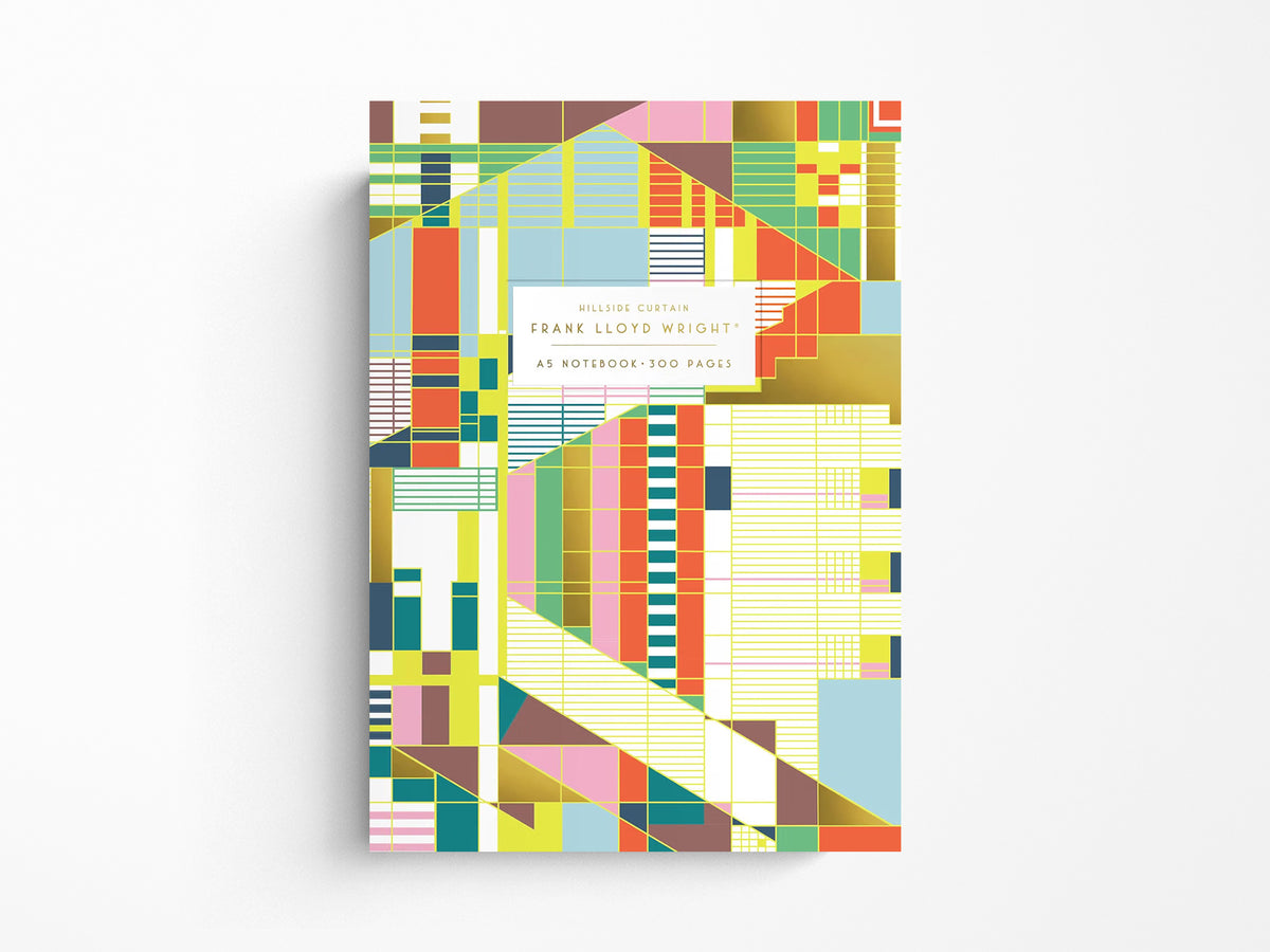 Frank Lloyd Wright Hillside Curtain Notebook