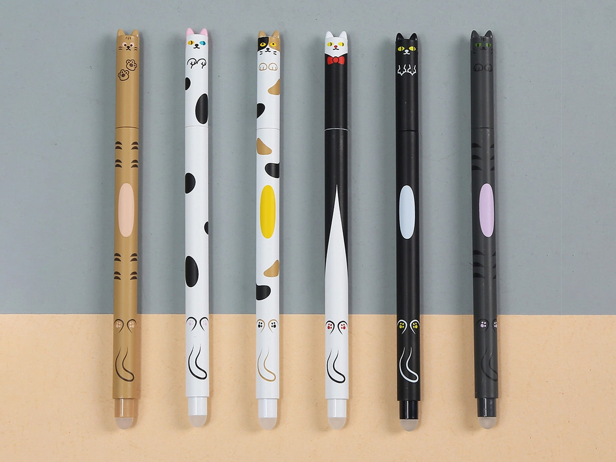 Expression Cat Gel Pen - Assorted