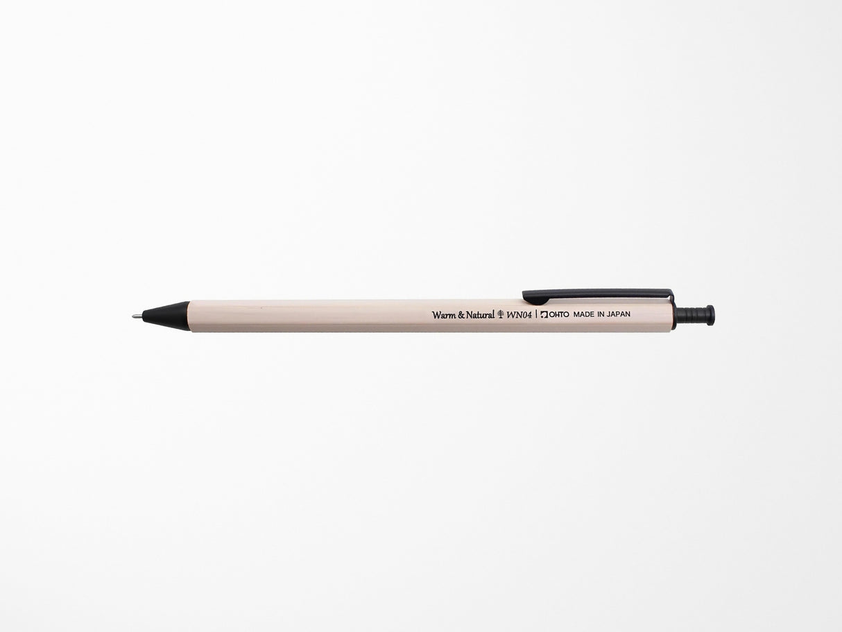 Ohto Wooden Gel Pen 0.4