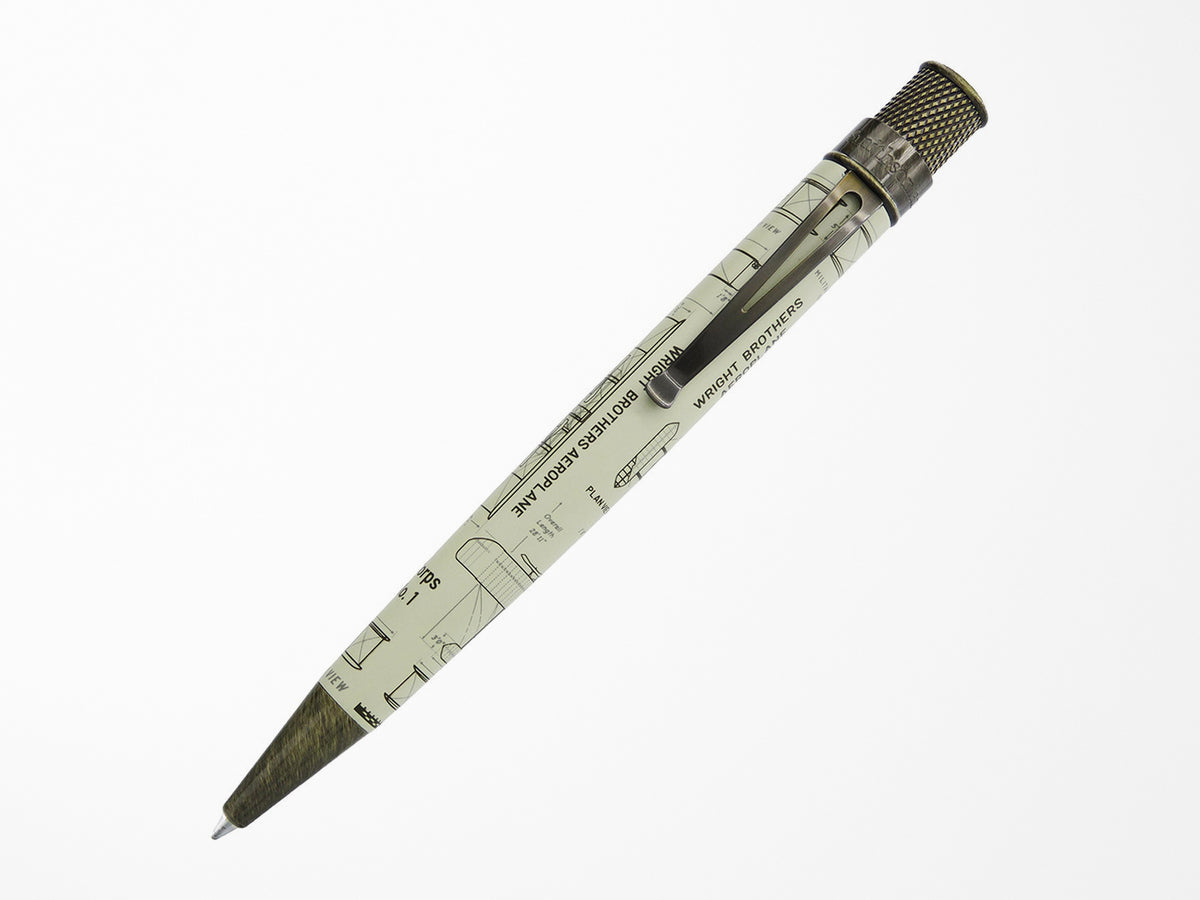 Retro 51 Smithsonian Collection Rollerball Pen - Wright Brothers Aeroplane