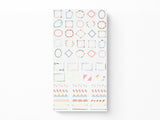 Midori Stickers - 2740 Date Circle Decorative