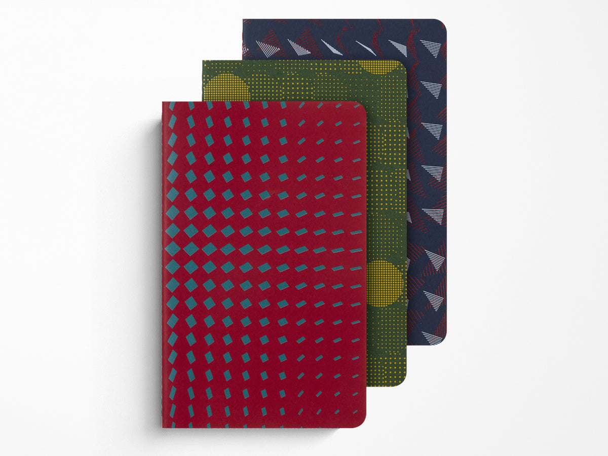 Moleskine Cahier Journal Set of 3 - Ideas In Motion