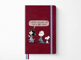Moleskine x Peanuts Limited Edition Large Red Plain Page Notebook