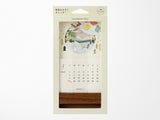 Midori Stand Calendar 2027 - Laser Cut Landscapes