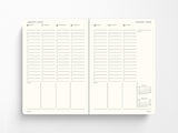 2026-2027 Leuchtturm 1917 18 Month Academic Week Planner - Forest Green