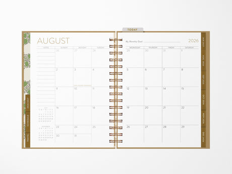 2026-2027 Menagerie Seedlings 17 Month Planner