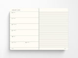 2027 Leuchtturm 1917 Weekly Planner & Notebook - FOREST GREEN