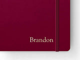 2027 Leuchtturm 1917 Weekly Planner & Notebook - PORT RED Softcover