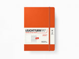 2027 Leuchtturm 1917 Weekly Planner & Notebook - PUMPKIN Softcover