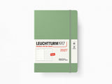 2027 Leuchtturm 1917 Weekly Planner & Notebook - SAGE Dotted