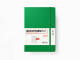 2027 Leuchtturm 1917 Weekly Planner & Notebook - SPRING LEAF Softcover