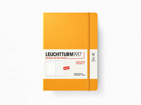 2027 Leuchtturm 1917 Weekly Planner & Notebook - SUNFLOWER Dotted